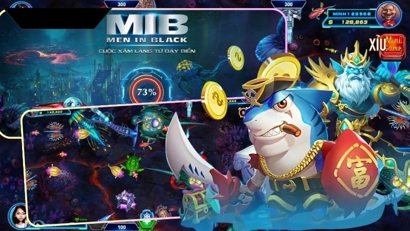 Bắn Cá Men In Black - Trải nghiệm săn cá đột phá tại IBET68 1 Bắn Cá Men In Black IBET68