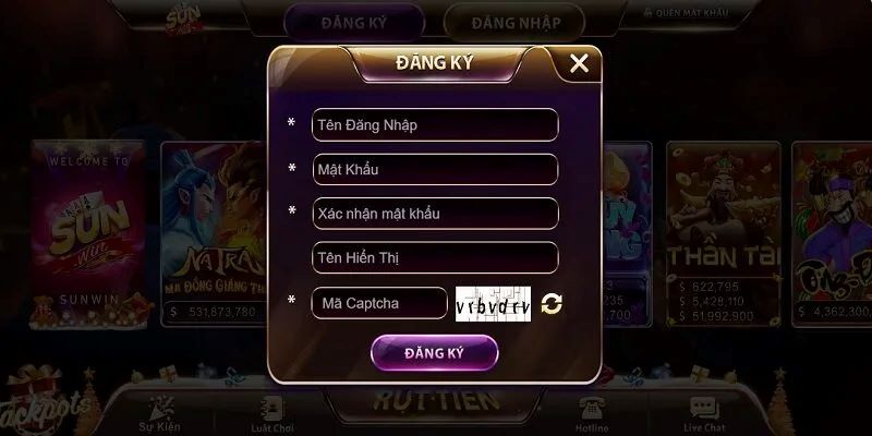 Đăng ký tài khoản tại IBET68
