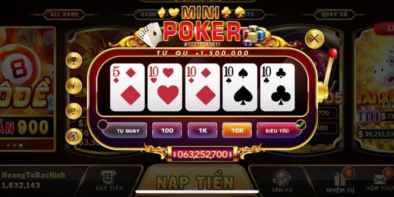 mẹo mini poker